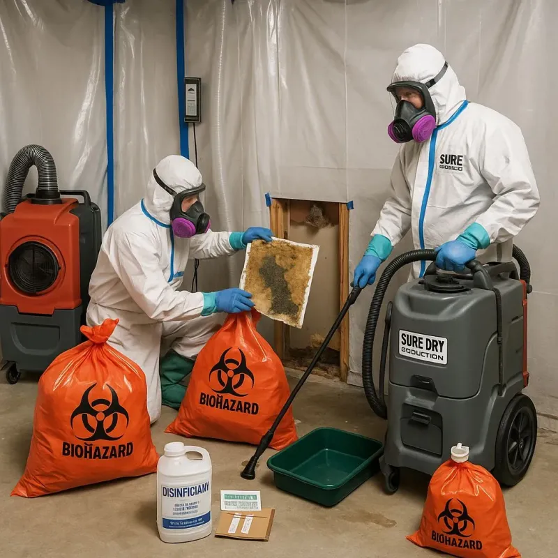 Contaminated Water Handling Protocols process in Parker, FL