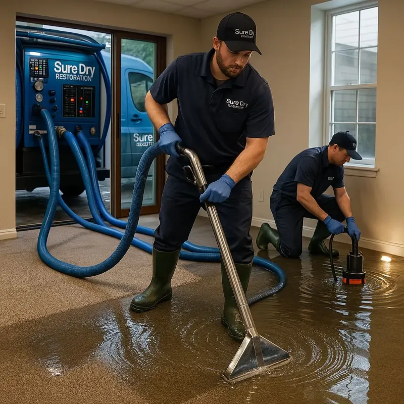 Water Extraction and Removal process in Parker, FL